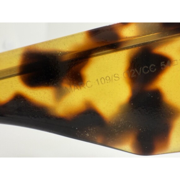 Marc Jacobs 109/S O2VCC Tortoise Brown Cat Eye Sunglasses 54-16 140 & Gucci Case - Picture 7 of 16